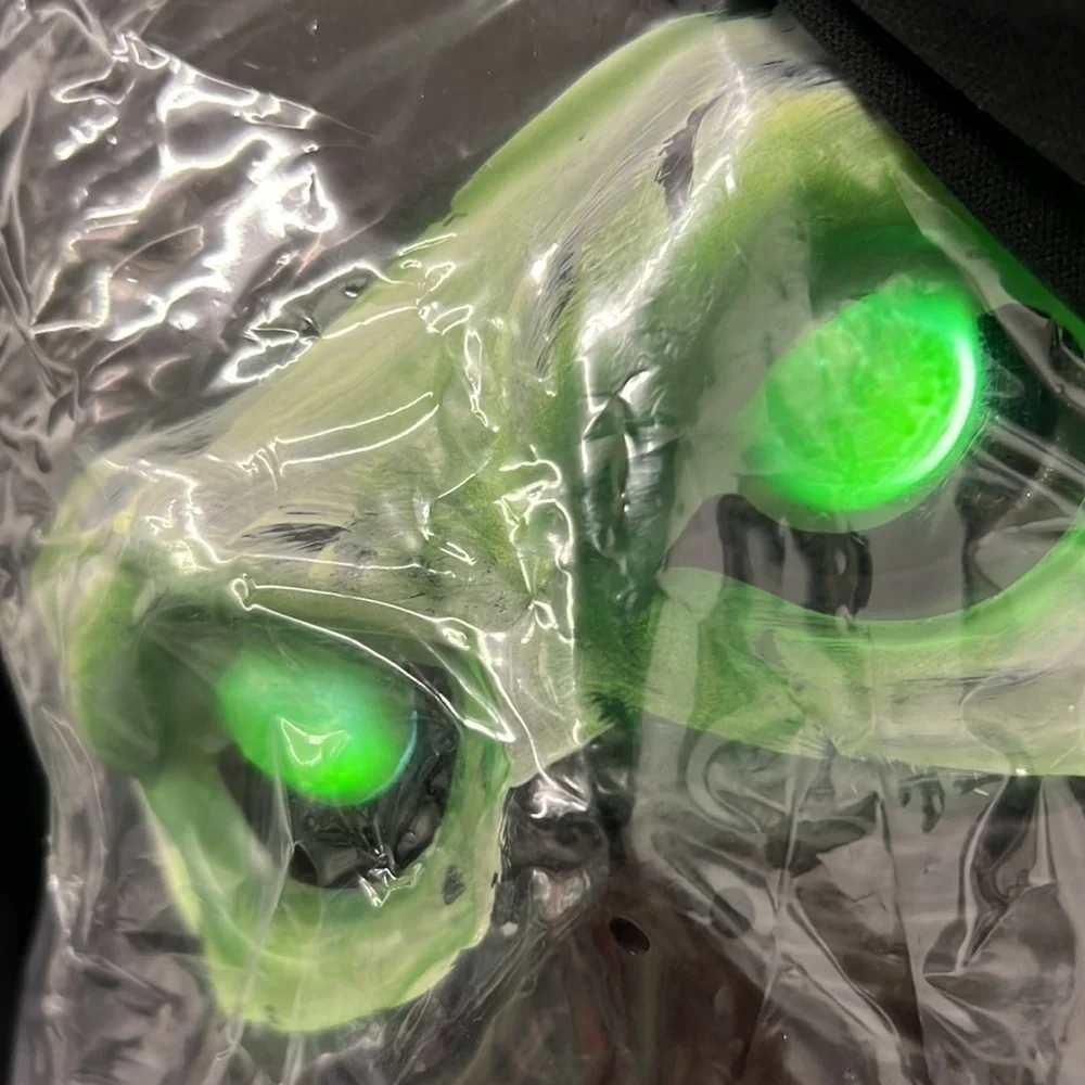 Kids Light Up Dark Phantom Ninja Halloween Costume L (12-14)